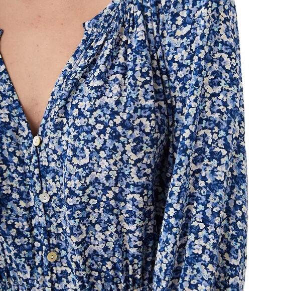 NWT! Rails Eliza Floral Flowy Dress in Ice Chrysanthemum - Size Medium - Picture 4 of 9